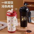 Shaun the sheep coffee tumbler insulated mug ceramic liner portable water bottle birthday gift souvenir cup