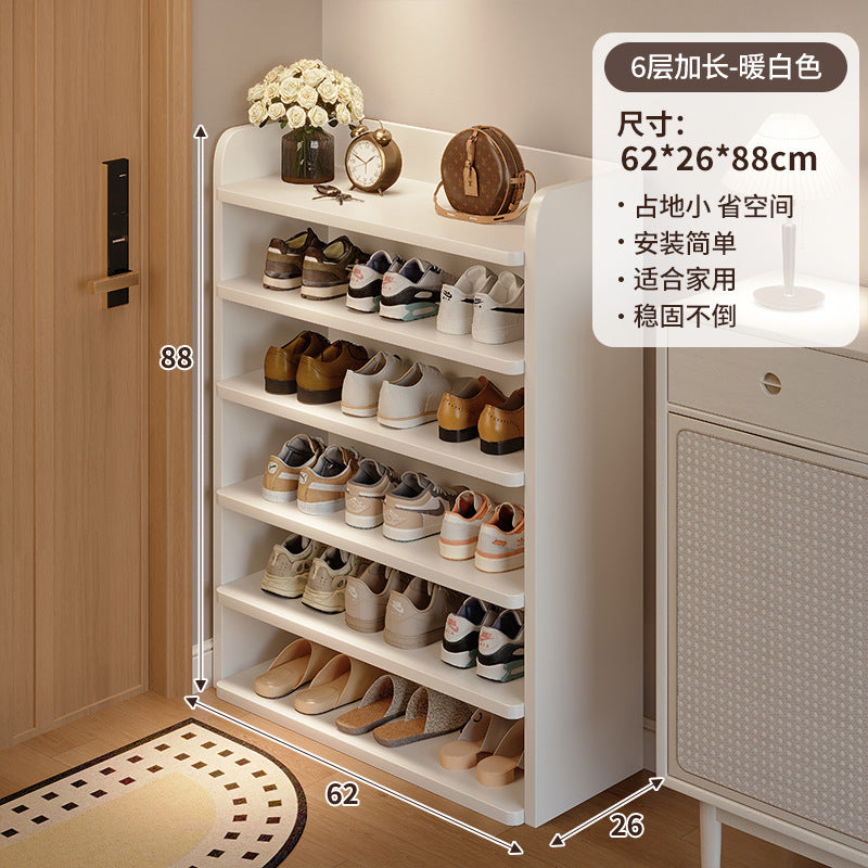 Shoe rack, multi-layer simple small and narrow rental house at the entrance of the home, rental good things 2025 new indoor shoe cabinet