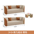 3+3+ coffee table combination (orange)