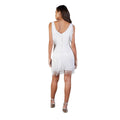 Wish amazon aliexpress 2026 new low-cut v-neck sexy sleeveless pencil midi dress with tassel detail - ins style