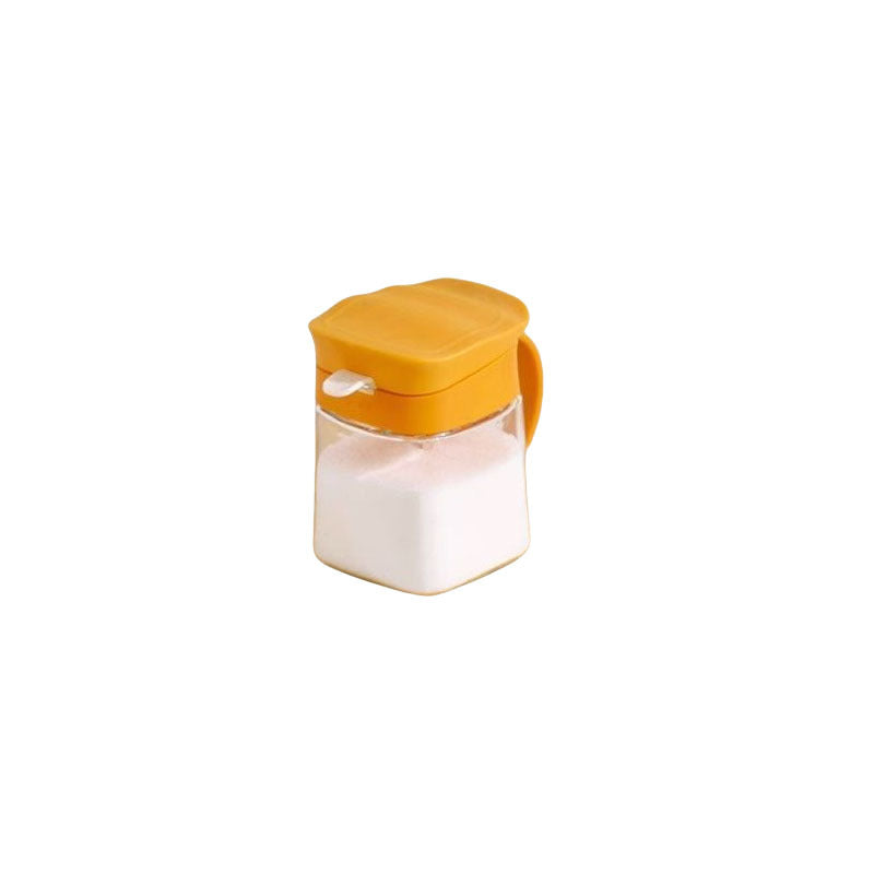 Glass spice jar set - kitchen home cooking seasoning container set - spice shaker, salt shaker, oil dispenser