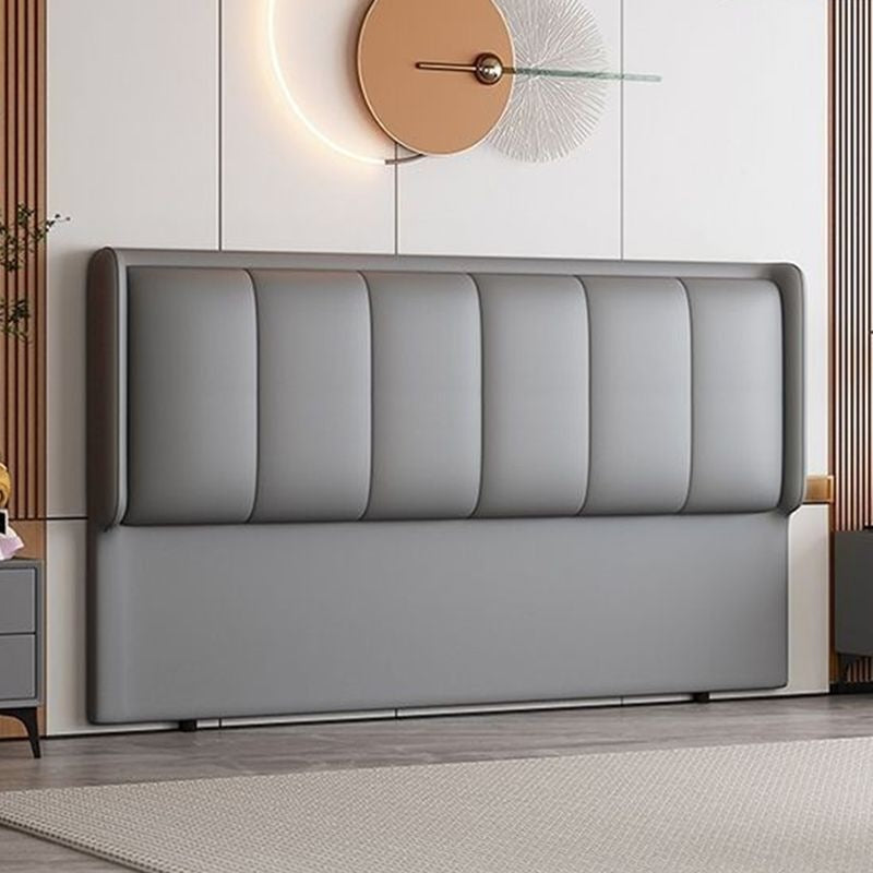 Soft-packed headboard, light luxury, simple, thickened floor-standing headboard, technical cloth, bedroom, for home, solid wood back panel, wholesale headboard