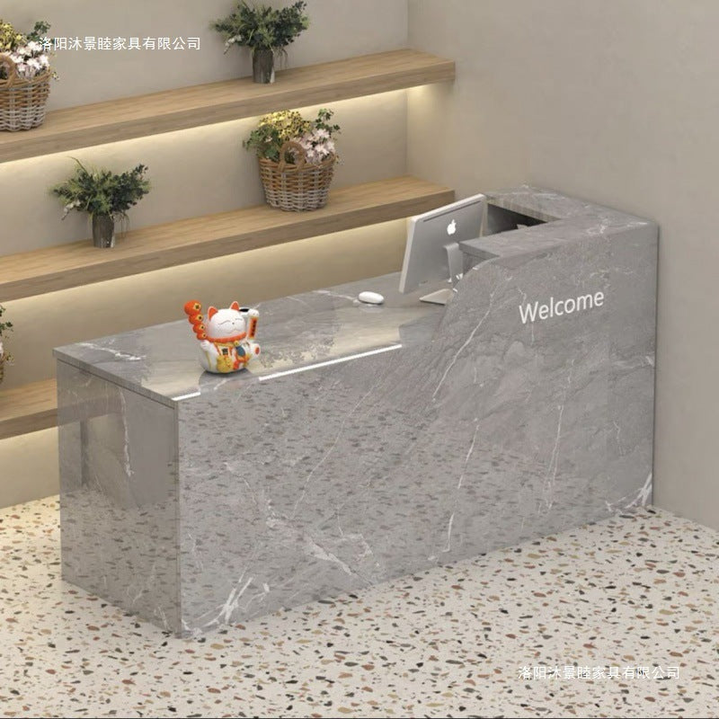Bar counter, cashier counter, clothing store counter table, hairdressing store convenience store casual modern store small front desk reception desk