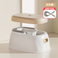 New three-in-one butt washing basin-begonia powder (pu model)