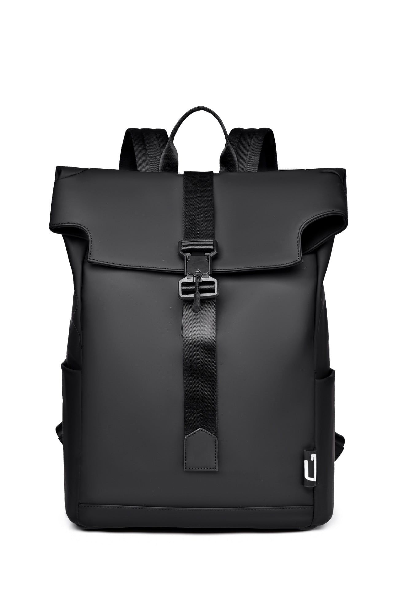 School bag new trendy brand simple anti-splashing backpack large capacity flip student commuting computer backpack