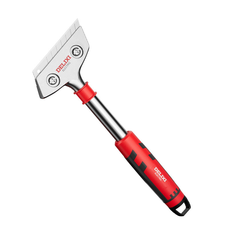 Delixi Electric Shovel Cleaning Knife Tile Wall Skin Cleaning Tool Beautiful Seam Floor Glue Removal Shovel Glass Scraper