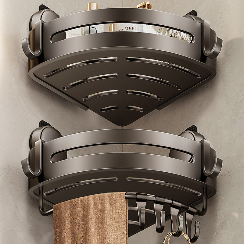 [Sample customization] Press suction cup corner rack bathroom tripod toilet corner rack storage rack