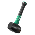 Baolian rubber hammer - anti-vibration, anti-bending hammer for flooring and tile installation - industrial grade solid hammer - multi-purpose installation hammer