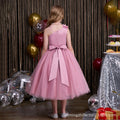 Girls' dresses  new custom 3d floral european and american high-end children's wear princess dress girl dresses