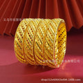 wholesale middle eastern fashion diamond-shaped hollow classic design bracelet, suitable for women's daily decoration