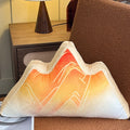 Trendy chinese style backrest pillow - large size sofa cushion, office lumbar support, chinese style lumbar pillow, college dorm bed headrest pillow