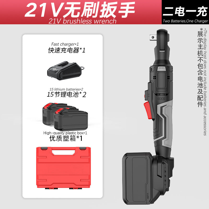 personalized nanwei brushless ratchet wrench lithium battery portable torque wrench car nut removal electric wrench
