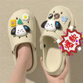 Sweating dog khaki