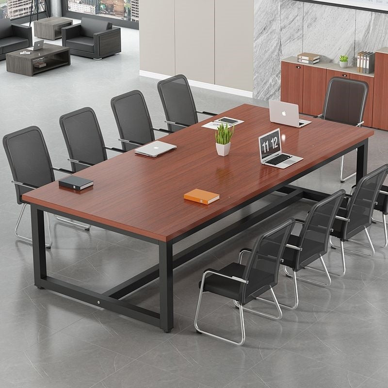 Conference table long table casual modern office desk small conference room negotiation table training table bench table workbench