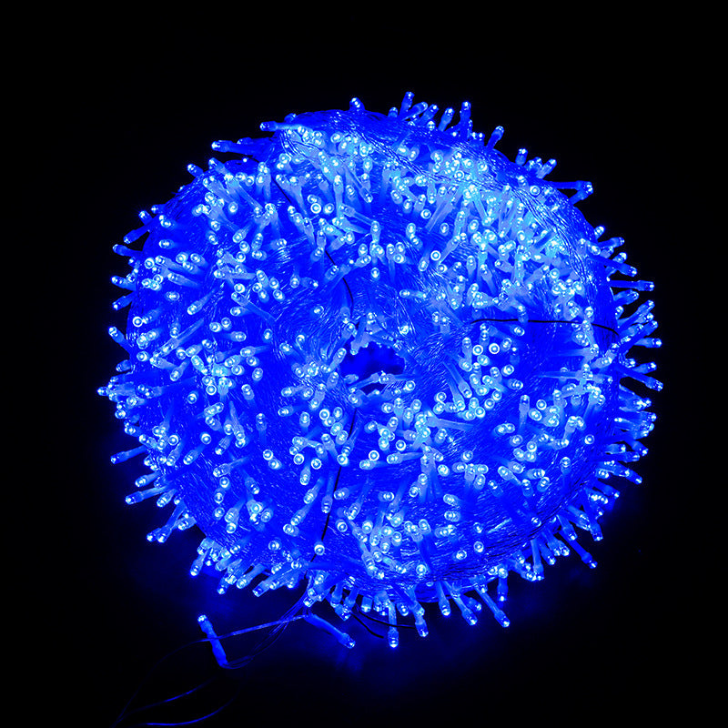 LED light string outdoor waterproof lights street lighting outdoor gypsy lights Christmas waterproof holiday decorative lights