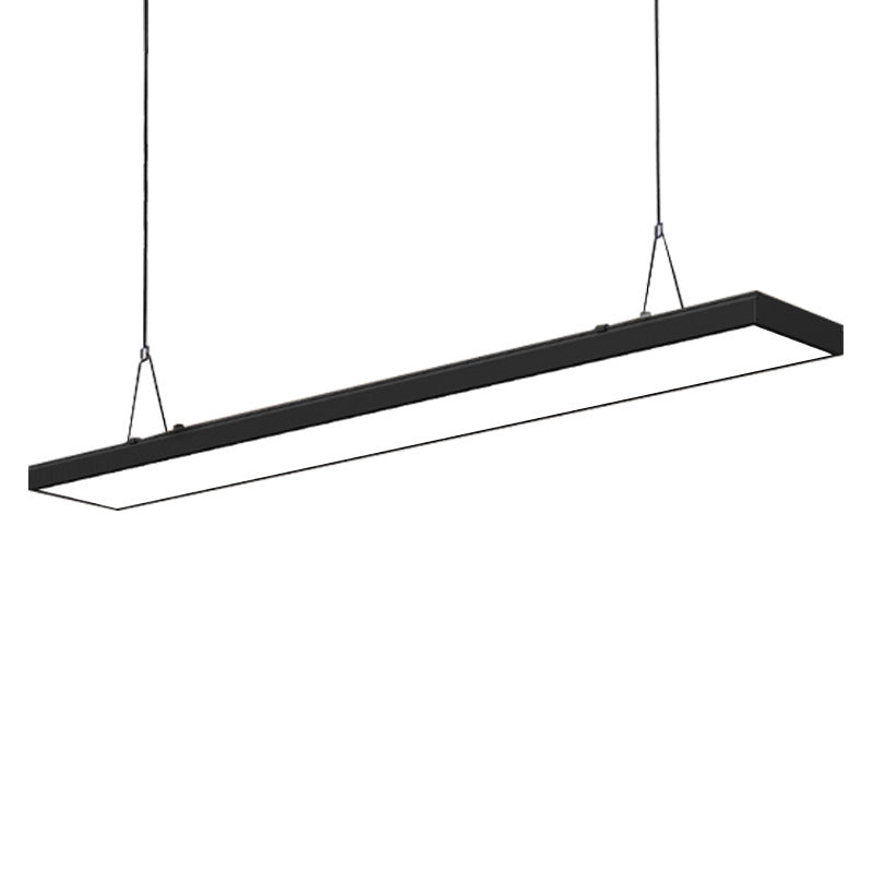 LED strip light gym supermarket restaurant office chandelier lighting modern commercial ceiling chandelier office light