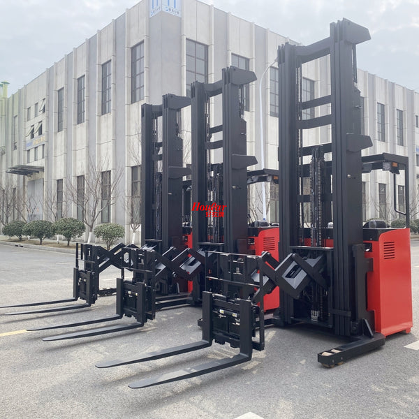 [Double deep fork forward] Haola electric forklift 2 tons 1.6 tons scissor fork pallet stacker stacker stacker