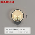 Minimalist bedside lamp creative bedroom living room bedside nordic led acrylic aisle background wall post-modern wall lamp