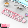 Viper wk200 wireless office keyboard and mouse suit silent and good-looking girls business typing keyboard 2.4g