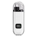 New rechargeable electric nose hair trimmer for men - digital display, mini & portable