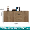 Three doors and four drawers 800*1800*400mm