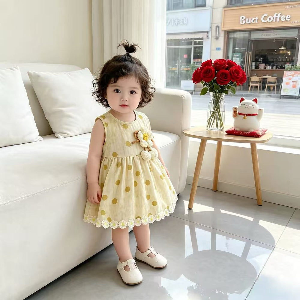 Summer romper dress newborn baby clothes baby girl bodysuit full month hundred days celebration outfit first birthday gift crawling suit