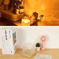 Amazon ripple light rgb ambient light night light flame table lamp ambientlighting rechargeable