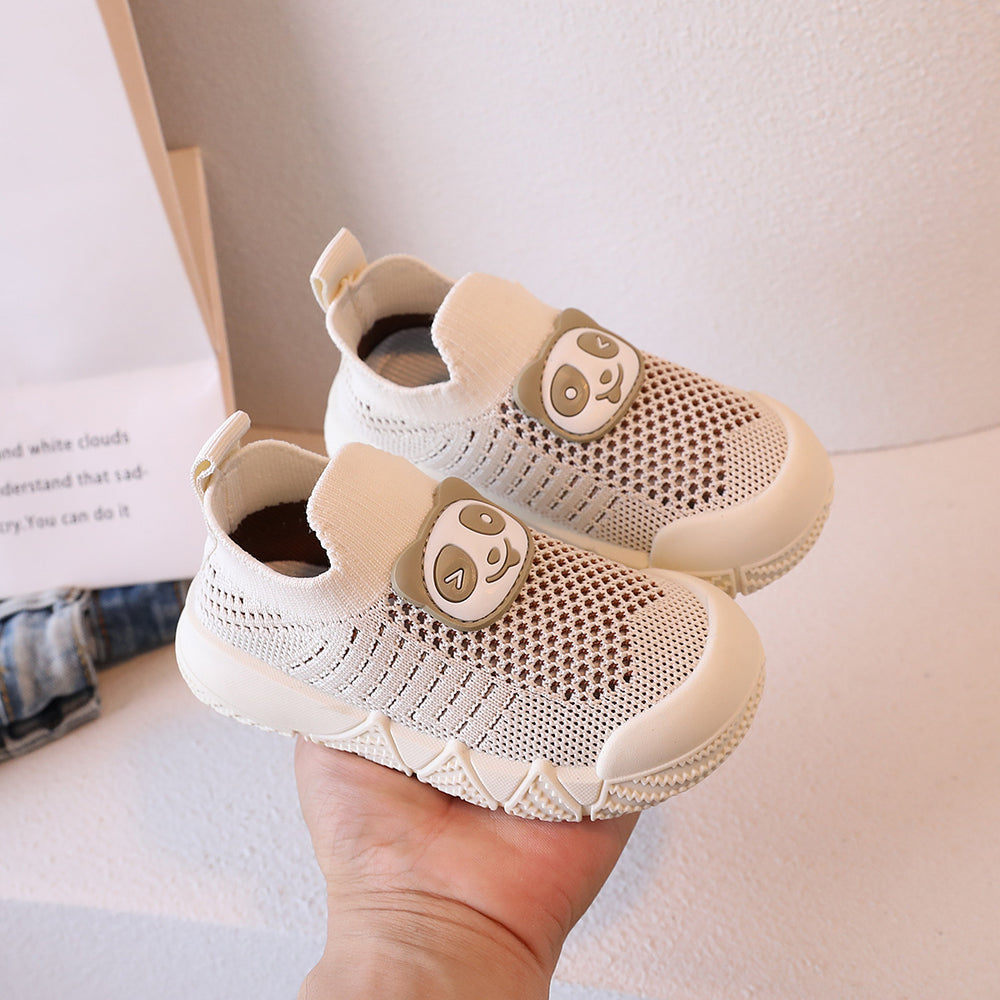 Kids' athletic shoes - toddler & preschool boys' slip-on casual shoes - spring/summer collection - girls' single mesh soft sole breathable shoes