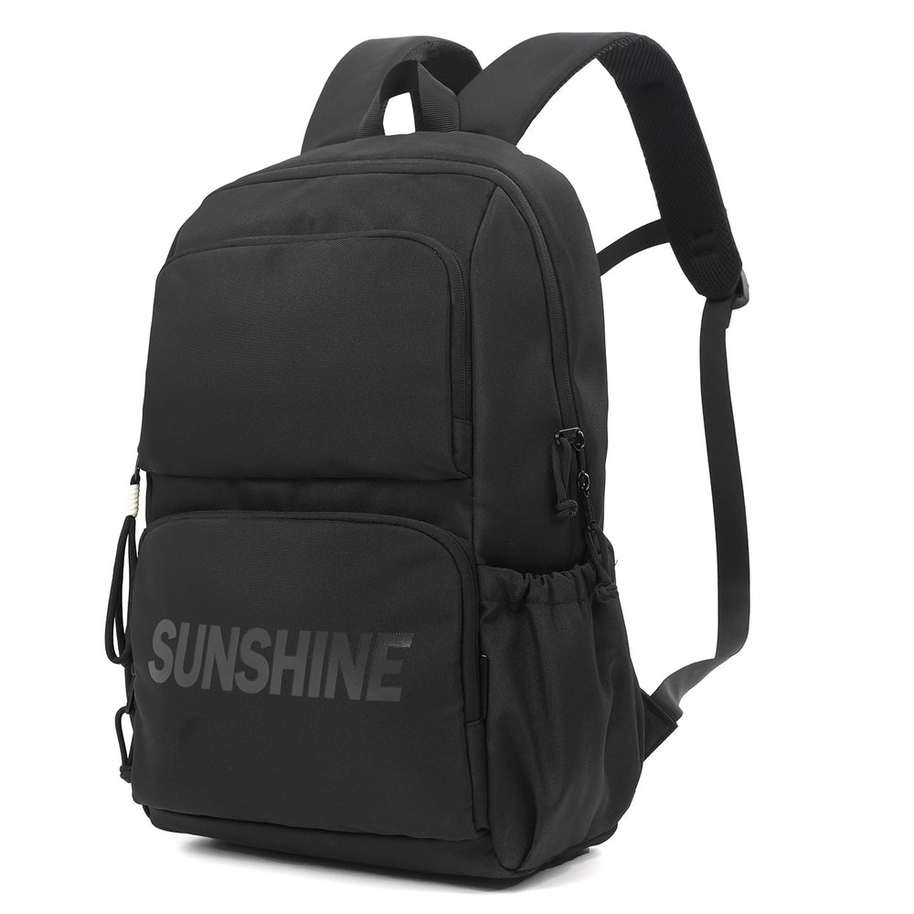 Air cushion backpack - minimalist student backpack for men, sports & outdoor, lightweight, large capacity, middle school & high school, american high street style