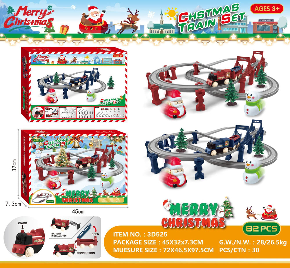 electric train track educational toy artificial model electric train super large changeable track assemble toy