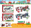 electric train track educational toy artificial model electric train super large changeable track assemble toy