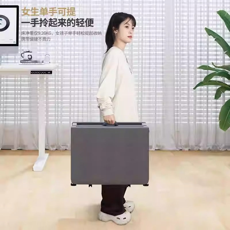 Office nap bed single foldable bed lunch break handy gadget simple nap hospital escort night escort bed