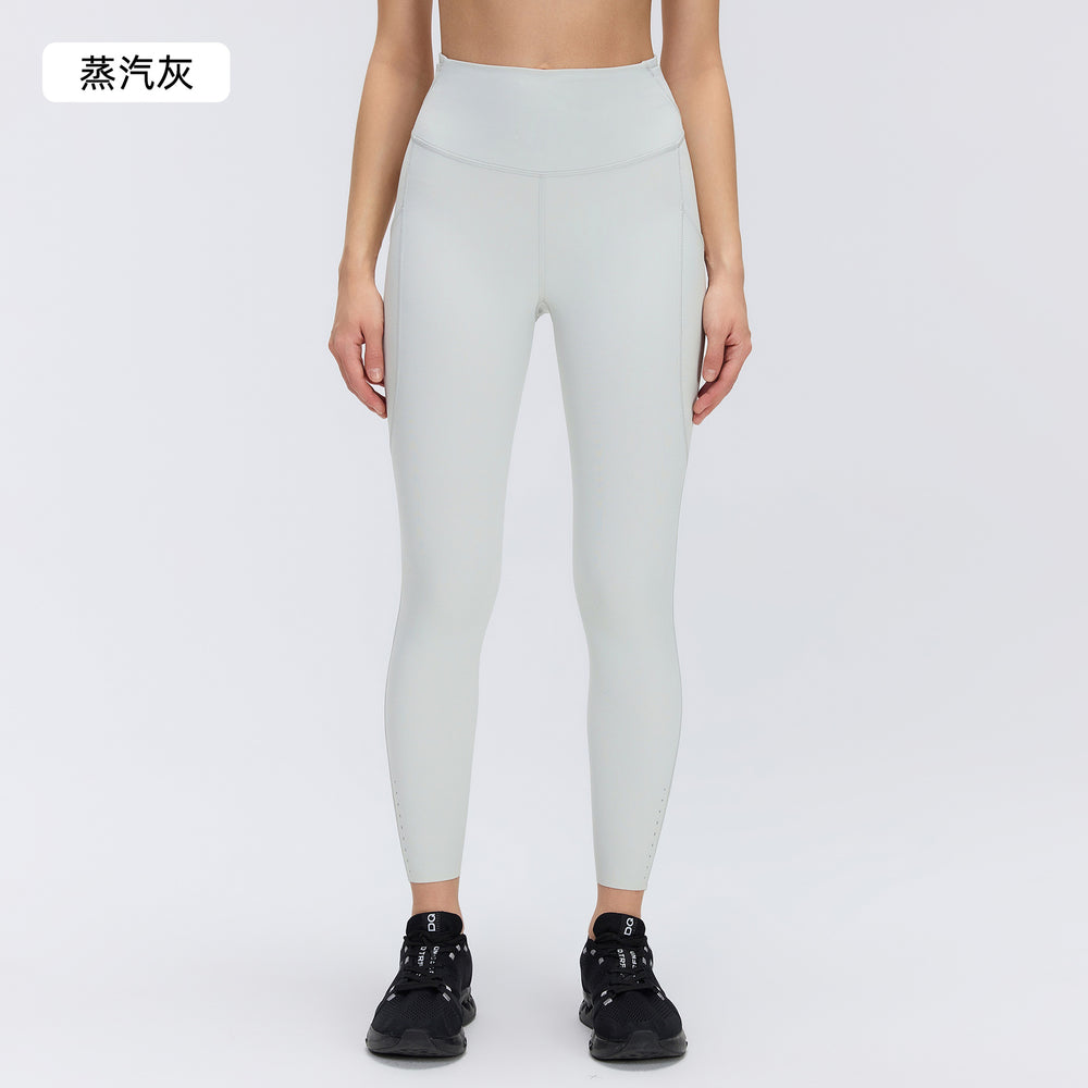 High-waisted butt-lifting yoga pants with pockets - women's outerwear leggings, tummy control, slimming, running & fitness pants d26061