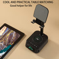 Longweishi q2 creative mobile phone holder smart home brand multi-function bluetooth speaker lazy holder three-in-one