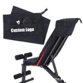 Factory direct sales sports gym towel with hood, invisible zipper and cloth pocket