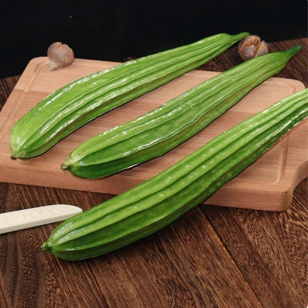 Simulation vegetable model loofah, melon, fruit and vegetables, children's toys, teaching aids, shop window ornaments, decorative shooting props
