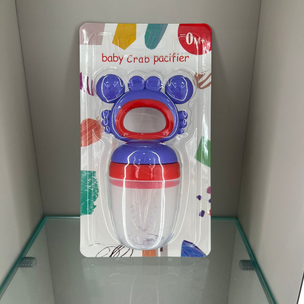 Baby Bite Le Toothpaste Nutrition Fruit and Vegetable Supplementary Food Device Soothing Pacifier Crab Fruit and Vegetable Le Baby Supplementary Food Feeder