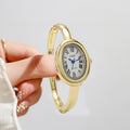 New bathtub bracelet women's watch women's watch fashion oval roman scale women's watch quartz watch wholesale