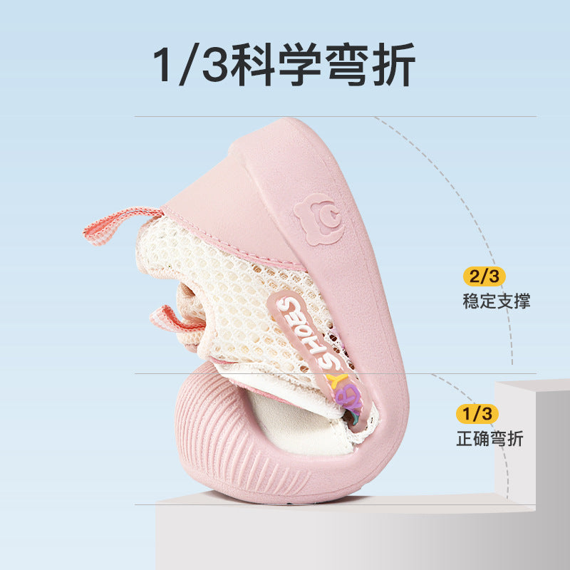 Toddler shoes for boys, summer sandals, infant soft-soled functional cartoon shoes, baby shoes for ages 1-3, children's shoes