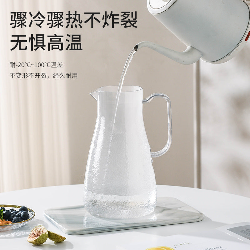 Acrylic pc water pitcher - large capacity cold water dispenser - premium home tea pot - commercial juice pitcher - water dispenser set