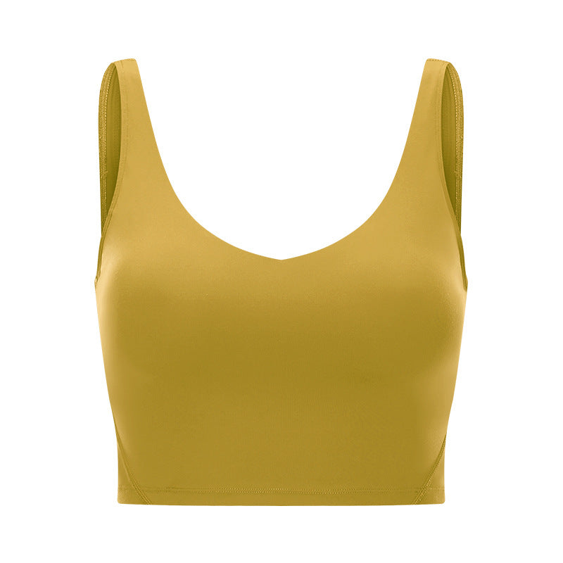 new arrival beautiful back push-up sports intimates women's running high-intensity yoga bra sports vest s2054
