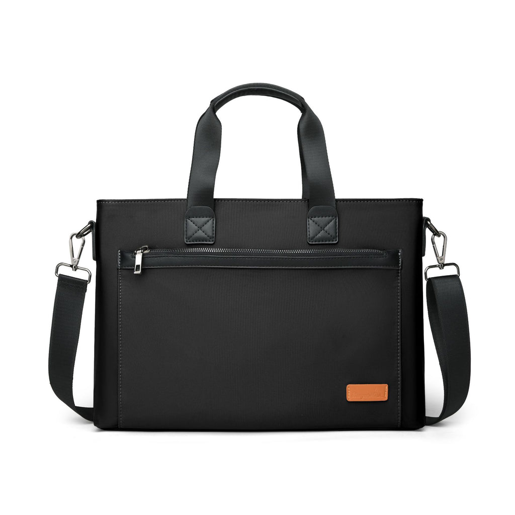 New Oxford cloth men's business leisure waterproof polyester briefcase large capacity high value handbag messenger bag