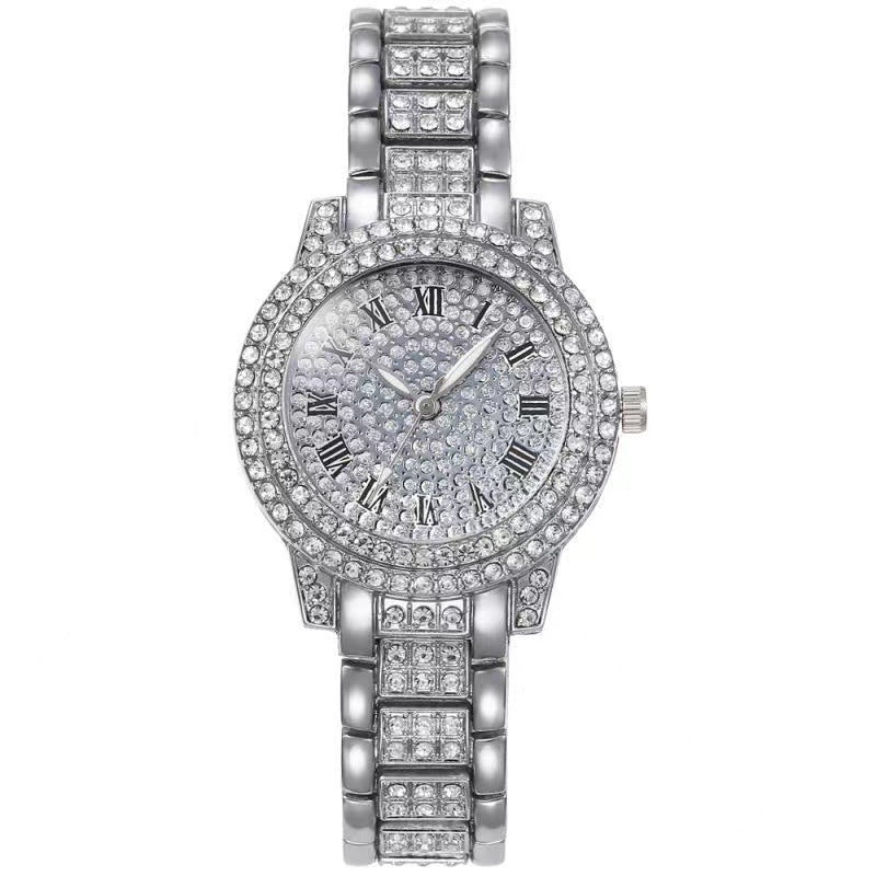 Live broadcast of foreign trade hot spot spot supply of beauty cornucopia bracelet watch women's diamond-encrusted quartz watch wholesale