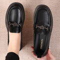 2025 new autumn women's comfort shoes: soft sole, non-slip, slip-on loafers for middle-aged and elderly women