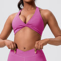 New arrival cross-border tight high waist yoga wear suit silm vest running fitness outdoor sports fitness wear suit