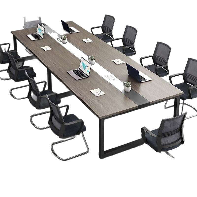 Conference table computer desk minimalist office modern desk and chair set conference room training bench desk workstation office desk