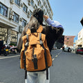 Large capacity travel backpack water-resistant nylon camping hiking backpack multifunctional outdoor sports mountaineering bag
