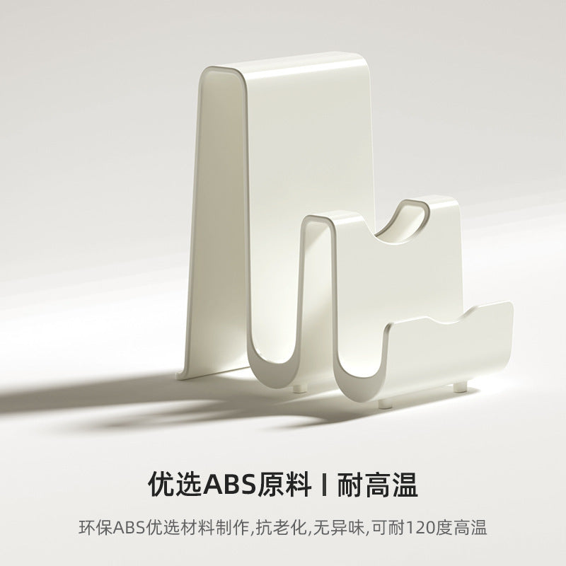 New arrival pot lid holder kitchen countertop spatula storage rack storage pot lid placer pot lid shelf pot lid artifact