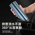 High-end pure titanium thermos cup, tea business double-layer titanium cup, straight cup, health water cup, tea and water separation for men and women