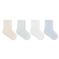 Babylon baby socks mulberry silk solid color breathable mesh class a cotton infant seamless boys and girls kids socks